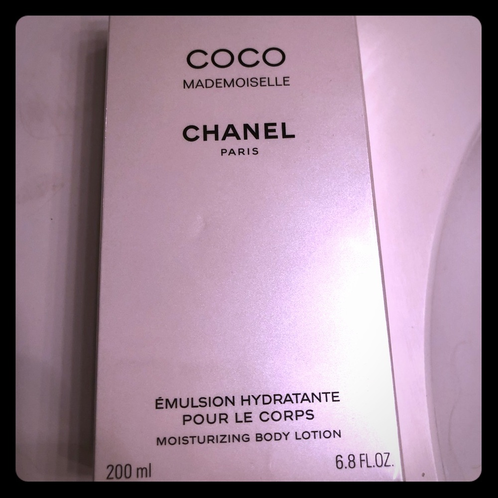 Coco Chanel Mademoiselle moisturizing body lotion